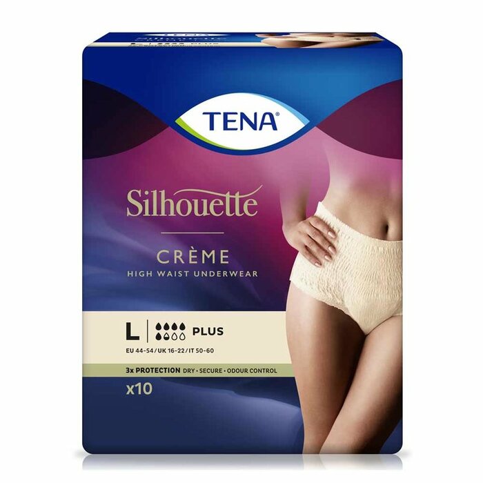 TENA Silhouette Plus Crème L - 1 x 10 ST