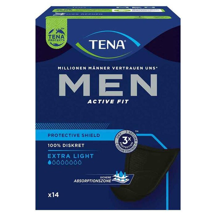 TENA Men Level 0 Active Extra light - Einlagen 4 x 14 Stk (56 Einlagen)