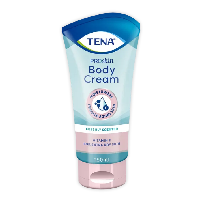 TENA Body Cream ProSkin - Hautcreme für trockene Haut -.150ml