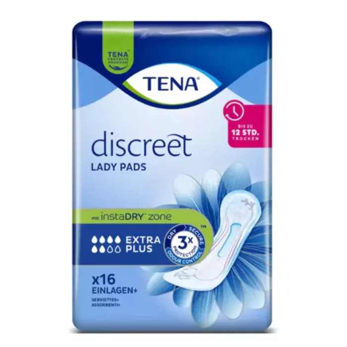 TENA Lady Extra Plus Discreet / 1 x 16 Stück - Sonderpreis