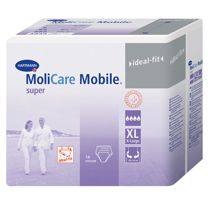 Molicare Mobile 8 Tropfen SUPER XL (Extra-Large) 1 x 14 Stk.