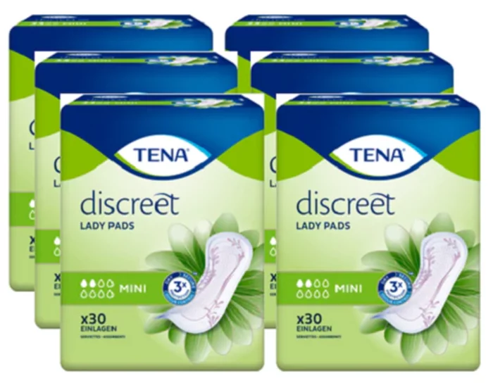 TENA Lady Discreet Mini / 6 x 30 Stück