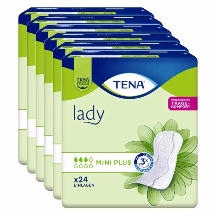 TENA Lady - Mini Plus / 6 x 24 Stück