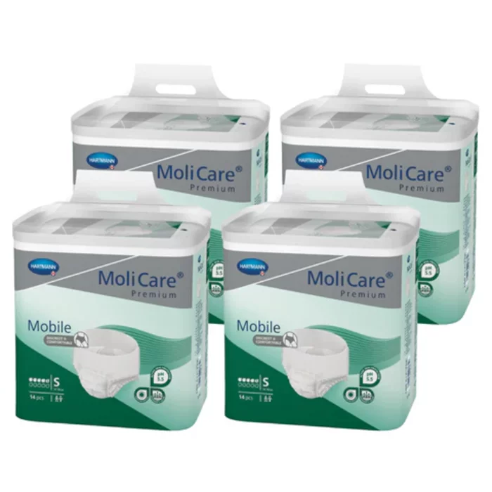 MoliCare Premium Mobile 5 Tropfen Gr. S (Small) - 4 x 14 Stück