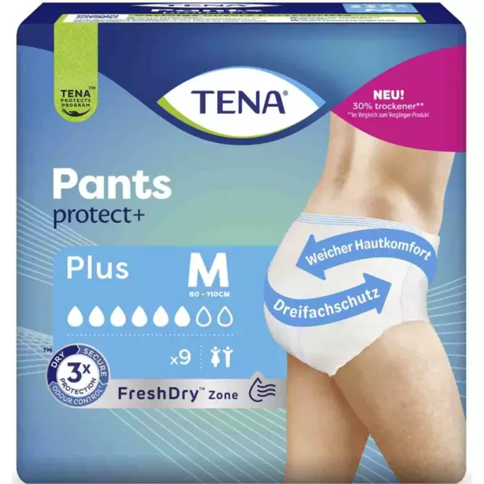 TENA Pants Plus M (medium) / 9 Stück