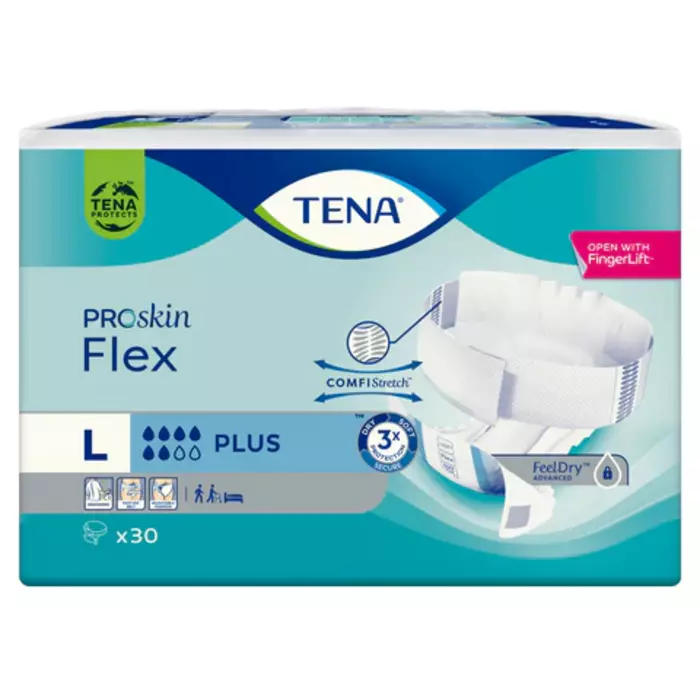 TENA Flex Plus L (Large) Größe 3 / 1 x 30 Stück