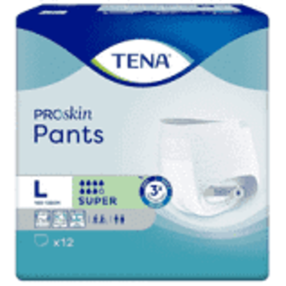 TENA ProSkin Pants ConfioFit Super L (large) / 4x12 Stück - Aktionspreis